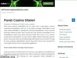 Sites similar to africancapesafaris.com