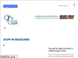 Sites similar to africanchildinfo.net