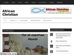 Sites similar to africanchristian.info