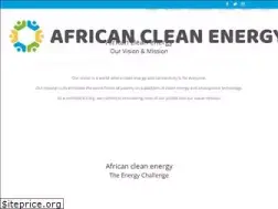 Sites similar to africancleanenergy.com