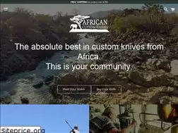 Sites similar to africancustomknives.com