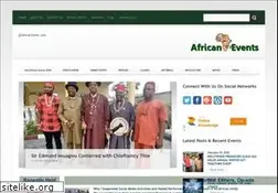 Sites similar to africanevents.com