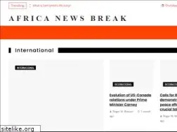 Sites similar to africanewsbreak.com