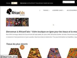 Sites similar to africanfabs.fr