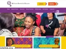 Sites similar to africanfeministforum.com