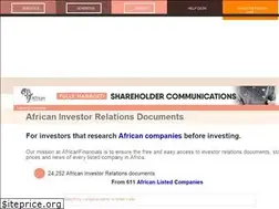 Sites similar to africanfinancials.com