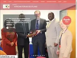 Sites similar to africanforumscotland.net