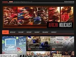 Sites similar to africanholocaust.net