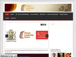 Sites similar to africanleadershipcentre.org