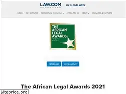 Sites similar to africanlegalawards.com