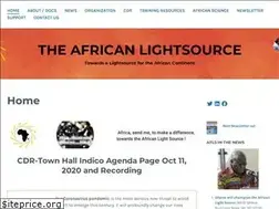 Sites similar to africanlightsource.org