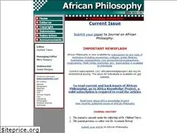 Sites similar to africanphilosophy.com