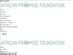 Sites similar to africanpromisefoundation.org