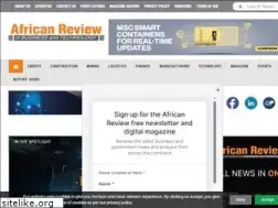 Sites similar to africanreview.com