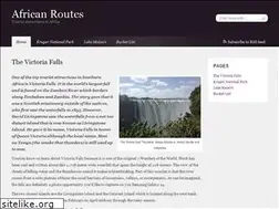 Sites similar to africanroutes.co.za