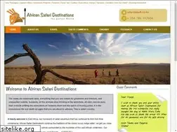 Sites similar to africansafaridestinations.net