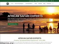 Sites similar to africansafariexperts.com
