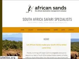 Sites similar to africansands.com