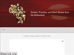 Sites similar to africansayings.com
