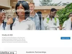 Sites similar to africanschoolofeconomics.com
