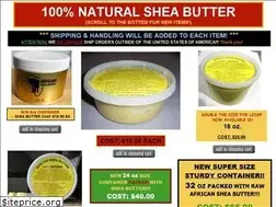 Sites similar to africansheabutter.org