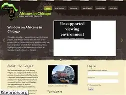 Sites similar to africansinchicago.org