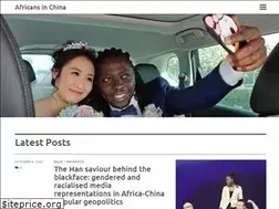 Sites similar to africansinchina.net