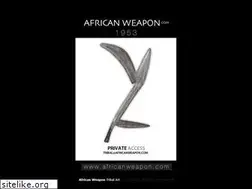 Sites similar to africanweapon.com