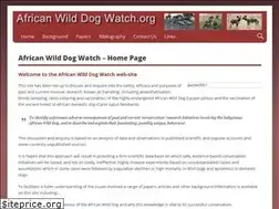 Sites similar to africanwilddogwatch.org