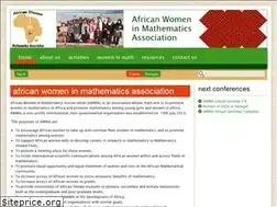 Sites similar to africanwomeninmath.org