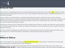 Sites similar to africaonfoot.com