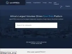 Sites similar to africaopendata.org