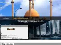 Sites similar to africaphonebooks.com