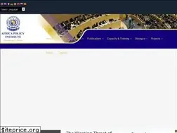 Sites similar to africapi.org