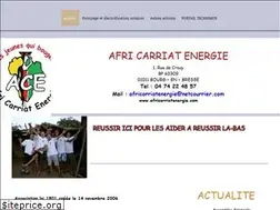 Sites similar to africarriatenergie.com