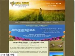 Sites similar to africasunrise.co.za