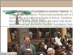 Sites similar to africateacherfoundation.org