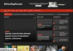 Sites similar to africatopforum.com