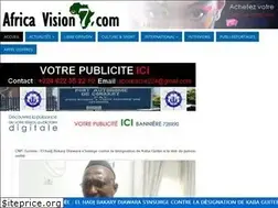 Sites similar to africavision7.com