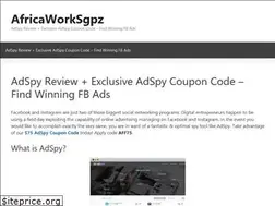 Sites similar to africaworksgpz.com
