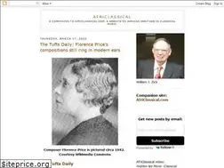 Sites similar to africlassical.blogspot.com