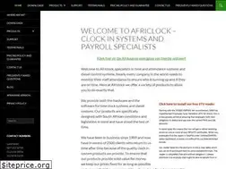 Sites similar to africlock.co.za