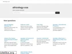 Sites similar to africology-usa.com