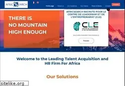 Sites similar to africsearch.com
