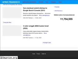 Sites similar to afrid-fransisco.id