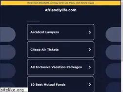 Sites similar to afriendlylife.com