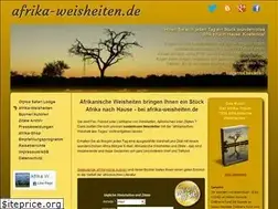 Sites similar to afrika-weisheiten.de