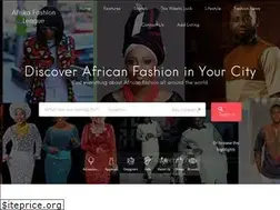 Sites similar to afrikafashionleague.com