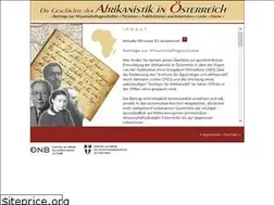 Sites similar to afrikanistik.at