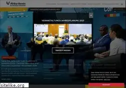Sites similar to afrikaverein.de